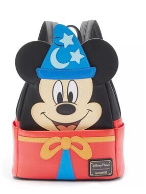 Loungefly Disney Sorcerer Mickey Mouse Fantasia 85th Anniversary Backpack NWT
